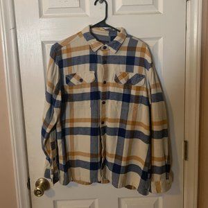 Patagonia Organic Cotton Plaid Flannel